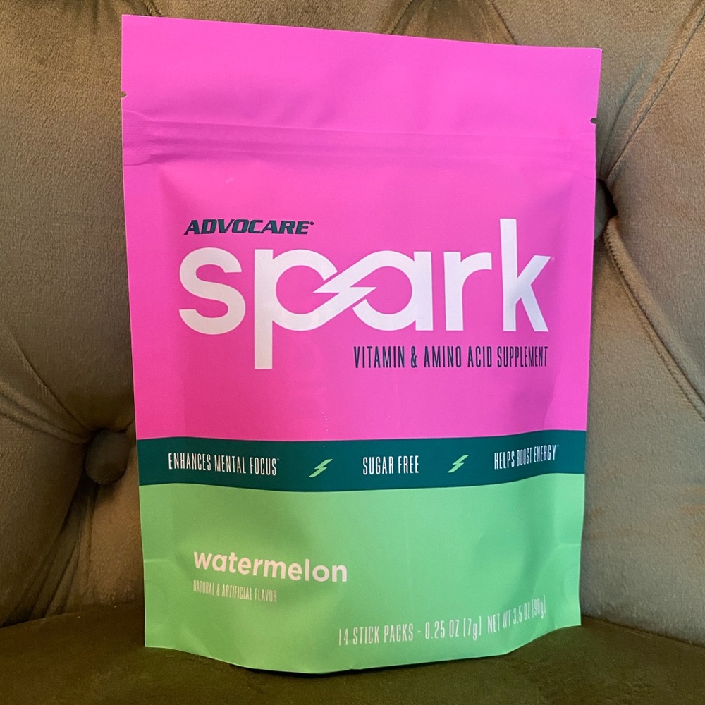 NEW ADVOCARE SPARK Watermelon Sugar Free Stick Pack Vitamin & Amino Acid